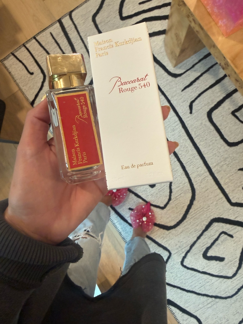 Maison Francis Kurkdjian Paris Baccarat Rouge EMPTY BOTTLE- Saks - Picture 4 of 12